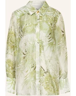 Aje. Hemdbluse REFLECTOR mit Leinen - Mehrfarbig