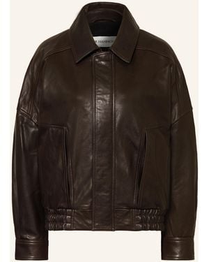 Nour Hammour Lederblouson DALMA - Braun