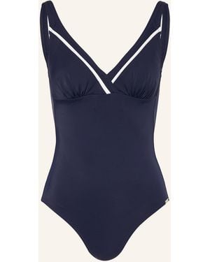 Charmline Shape-Badeanzug EDGE LINE - Blau