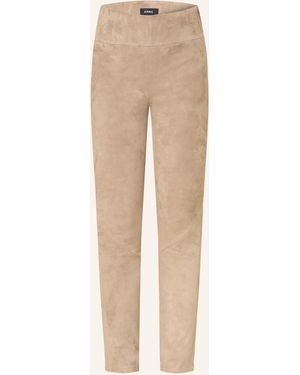 Arma Lederleggings - Natur
