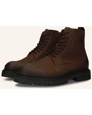 Blackstone Schnürboots - Schwarz