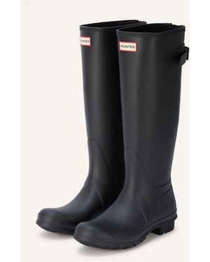 HUNTER Gummistiefel ORIGINAL TALL - Schwarz