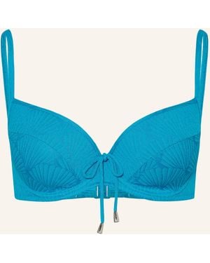 LIDEA® Bügel-Bikini-Top LAGOON MOTION - Blau