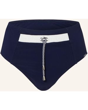 LIDEA® High-Waist-Bikini-Hose NAUTIC EDGE - Blau
