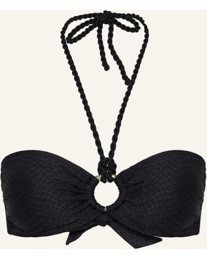 Heidi Klein Bandeau-Bikini-Top METEORA - Schwarz
