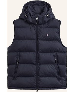 GANT Steppweste - Blau