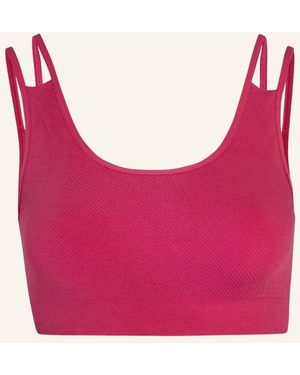 Item M6 Bustier SOFT RIBBED mit Shaping-Effekt - Pink