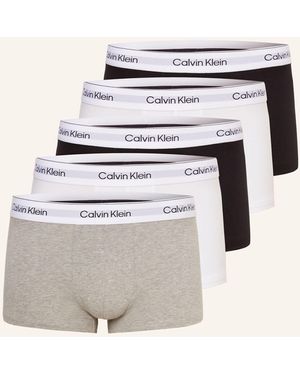 Calvin Klein 5er-Pack Boxershorts ICON COTTON STRETCH Low Rise - Natur