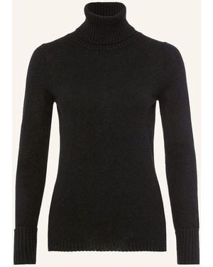 FTC Cashmere Rollkragenpullover aus Cashmere - Schwarz