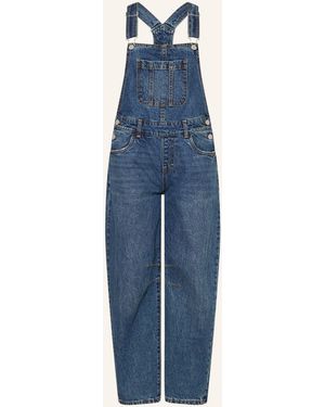 Levi's Latzhose Barrel Fit - Blau
