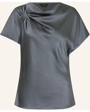 Ted Baker Blusenshirt CAMMILO aus Satin - Grau