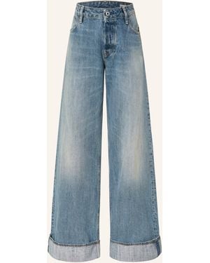 G-Star Wide Leg Jeans ROXX - Blau