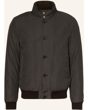 Moorer Daunenblouson JANOS mit herausnehmbarer Blende - Schwarz