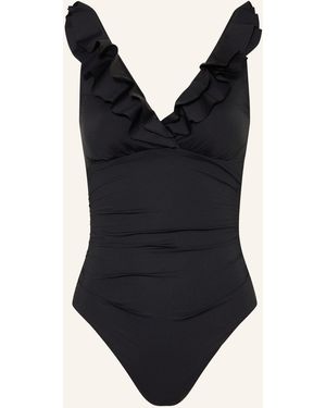 Ralph Lauren Badeanzug BEACH CLUB SOLIDS - Schwarz