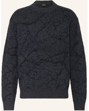 BOSS Pullover KRATERE - Blau