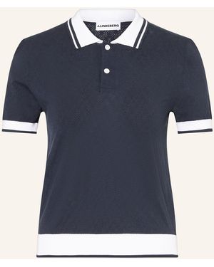 J.Lindeberg Funktions-Poloshirt - Blau