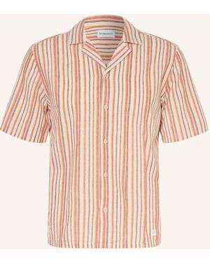 NOWADAYS Kurzarm-Hemd Regular Fit - Pink