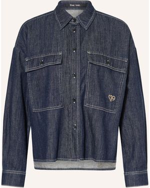 MARC AUREL Jeansbluse - Blau
