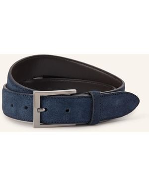 STROKESMAN'S Ledergürtel - Blau