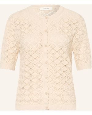 SELECTED Strickjacke - Natur