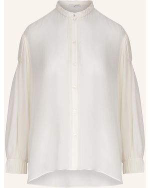 High Bluse JASMINE Seidenbluse - Weiß