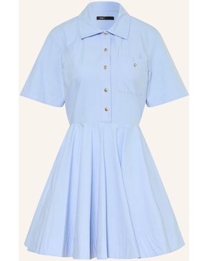 Maje Hemdblusenkleid - Blau