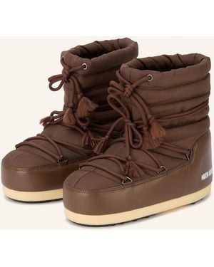 Moon Boot S EVX LIGHT NYLON - Braun
