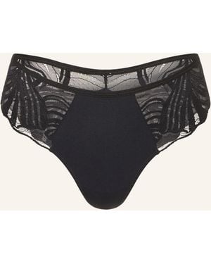 FALKE Slip DELICATE TOUCH - Schwarz