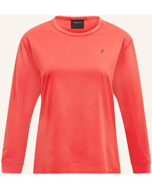 Peak Performance Longsleeve TRAIL - Rot