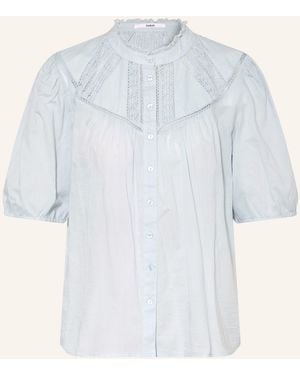 Ba&sh Bluse NELLA mit Spitze - Blau