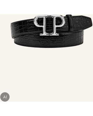 Philipp Plein Gürtel COCCO - Schwarz