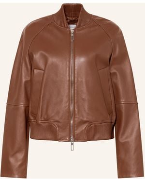 Sportmax Lederjacke AMOUR - Braun