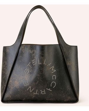 Stella McCartney Shopper mit Pouch - Schwarz