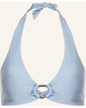 JETS Australia Neckholder-Bikini-Top LIEN - Blau