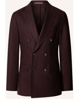 Hackett Anzug SR BURGUNDY DB JKT - Lila
