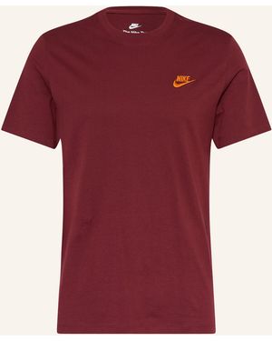 Nike T-Shirt SPORTSWEAR CLUB - Rot