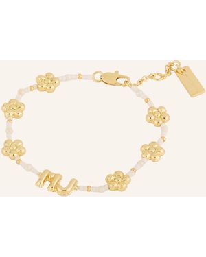 Marc Jacobs Armband THE BEADED MJ BALLOON BRACELET - Natur