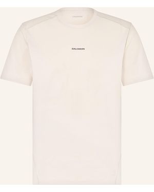Salomon T-Shirt TRACKLINE - Natur