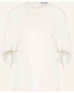 Stella McCartney Blusenshirt aus Satin - Natur