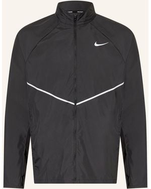 Nike Laufjacke MILER - Grau