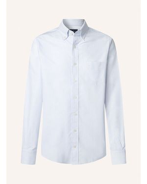 Hackett Freizeithemd OXFORD STRIPE - Weiß