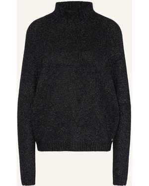 Ottod'Ame Pullover mit Glitzergarn - Blau