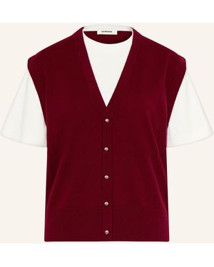 Sandro Strickshirt - Rot