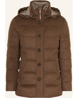 Montecore Daunenjacke mit herausnehmbarer Blende - Braun