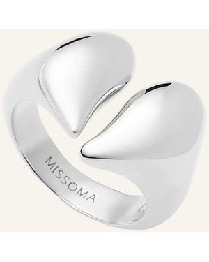Missoma Ringe MOLTEN HEARTBREAKER RING by GLAMBOU - Natur