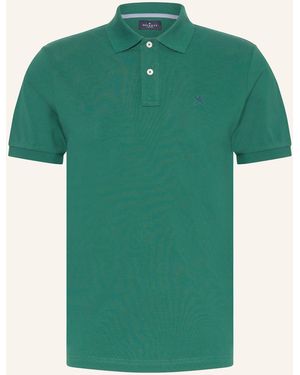 Hackett Poloshirt SLIM FIT LOGO - Grün