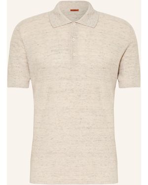 Barena Strick-Poloshirt RISADA - Natur