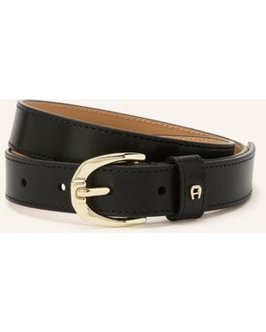 Aigner Ledergürtel - Schwarz