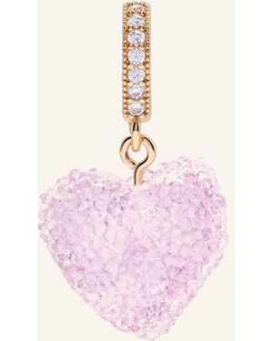 Crystal Haze Jewelry Anhänger JELLY HEART TUTTIFRUTTI by GLAMBOU - Pink