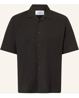 DIGEL Resorthemd ALFIE Regular Fit - Schwarz